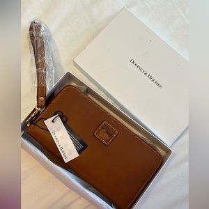 Dooney and Burke Florentine Large Zip Around Wristlet